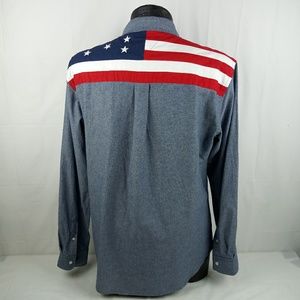 Tommy Hilfiger Denim Button Down Shirt Men's XL Sl